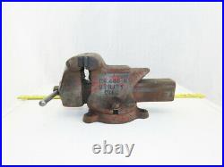 Ridge Tool No. 400-R 4 Jaws 5 Open Utility Swivel Base Bench Vise Made in USA