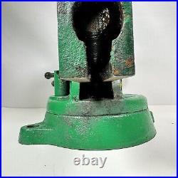 Rock Island Vise No 574 Swivel Base Machinist Bench Vise 4 1/2 Jaws Vtg