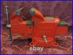 Sears Craftsman 391.51202 5 Swivel Base Vise withAnvil, Pipe Clamp Very Nice