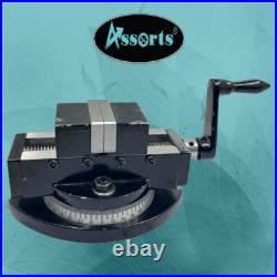 Self Centering Milling Machine Vice with Swivel Base 2 (50 MM)