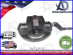 Self Centering Milling Machine Vice with Swivel Base 2 (50 MM)-USA FULFILLED