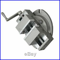 Self Centering Milling Machine Vice with Swivel Base 4 (100 MM)