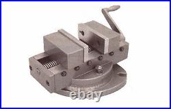 Self Centering Milling Machine Vise 4 Wide x 4 Capacity with Swivel Base
