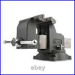 Shop Bench Vise, 6 in Jaw Width, 3-1/2 in Throat Depth, Swivel Base JPW