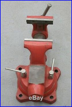 Snap-On 5 Bench Vise with Swivel Base & Pipe Jaws 5-3/4 Opening 1750 by Wilton