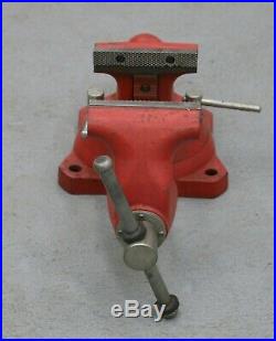 Snap-On 5 Bench Vise with Swivel Base & Pipe Jaws 5-3/4 Opening 1750 by Wilton