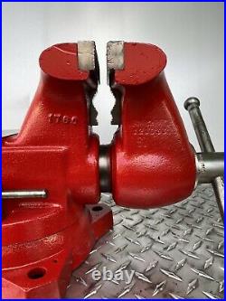 Snap On 6 Wilton Bench Vise With Swivel Base And Pipe Jaw Made In USA