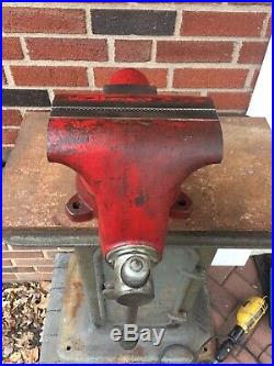 Snap-On Wilton 8 Bench Vise Model 1780 Swivel Base & Pipe Jaws Made in USA