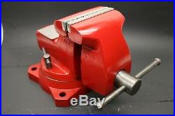 Snap-on Wilton 5 Bench Vise with Swivel Base & Pipe Jaws 5-1/4 Opening