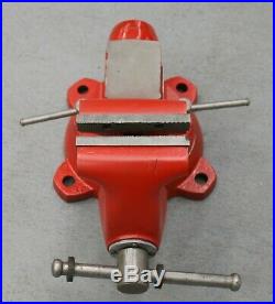 Snap-on / Wilton 5 Bench Vise with Swivel Base & Pipe Jaws 5-3/4 Opening 1750