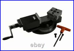 Soba Precision Rotary Head 4 Sided Machine Vise (with Swivel Base) 2-3/8 S1100