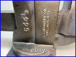 Starrett 644-1/2 Bench Vise, Swivel Base And Swivel Jaw, 4-1/2 Jaws, 80+ Lbs