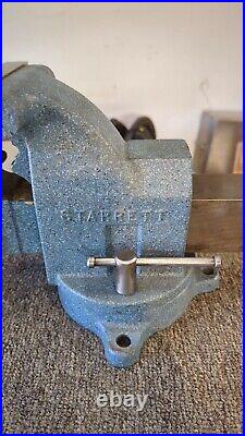 Starrett No 015, 5 Machinist Bench Vise with Swivel Base