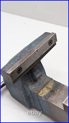 Starrett No 015, 5 Machinist Bench Vise with Swivel Base