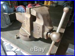 Starrett Vise Athol Vise 4-1/2 Jaws Swivel Base Athol Starrett Vise USA