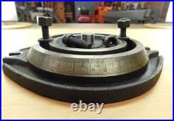 Swivel Rotary Mounting Base for 6 Milling Vise. Degreed, Mounting Studs