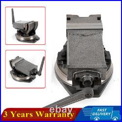 Tilting Angle Vise Precision Tilting Milling Vise Benchtop WithSwivel Base Mill 5