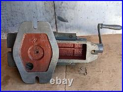 Tool Importers Inc. 4-1/2 Machine Vise with Swivel Base, Vintage Made in Japan