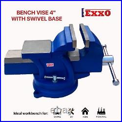 Tools 4 Inch Bench Vise 4 Bench Vise 360 Degree Swivel with Locking Base D