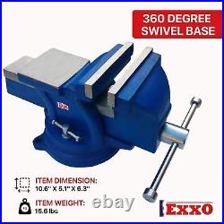 Tools 4 Inch Bench Vise 4 Bench Vise 360 Degree Swivel with Locking Base D