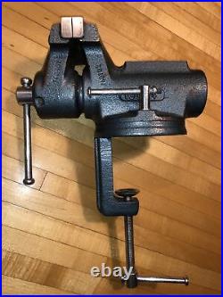 USED Wilton Super-Junior Vise Swivel Base 4in. Jaw Width Model# CBV-100 FREE S&H