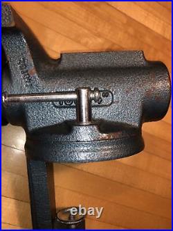 USED Wilton Super-Junior Vise Swivel Base 4in. Jaw Width Model# CBV-100 FREE S&H