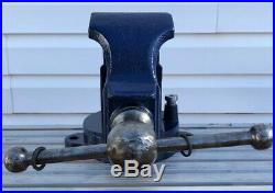 Unmarked Prentiss No. 20 4-1/2 Swivel Jaw Swivel Base Vise