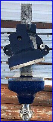 Unmarked Prentiss No. 20 4-1/2 Swivel Jaw Swivel Base Vise