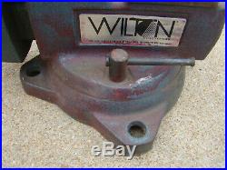 Used Wilton 745 Swivel Base Vise Made In USA