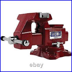Utility Bench Vise 4-1/2 Jaw Width, 4 Jaw Opening, 360 Swivel Base Wil-28818