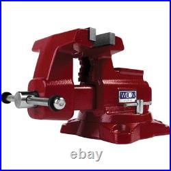 Utility HD Bench Vise 6-1/2 Jaw Width, 6-1/4 Jaw Opening, 360° Swivel Base