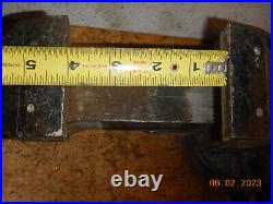 VINTAGE CHAS PARKER C. PARKER MERIDEN CT NO. 973 BENCH VISE With SWIVEL BASE