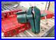 VINTAGE COLE VISE with SWIVEL BASE PIPE JAWS BLACKSMITH NO. 11 GREAT