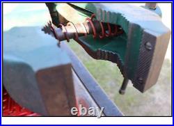 VINTAGE COLE VISE with SWIVEL BASE PIPE JAWS BLACKSMITH NO. 11 GREAT
