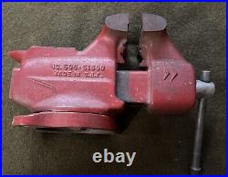 VINTAGE CRAFTSMAN SWIVEL BASE BENCH VISE No. 506-51800 JAWS 3 1/2? Nice