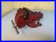 VINTAGE STARRETT SWIVEL BASE VISE # 013 1/2 ATHOL MASS / Great Shape / Red