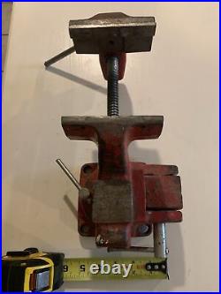 VINTAGE Used Tilting Swivel Base WILTON 121079 BENCH VISE 5in JAWS Made USA