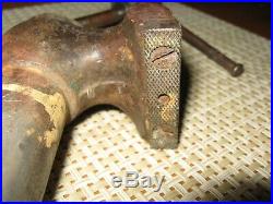 VTG 9-45 Wilton 2 Baby Bullet Vise Swivel Base machinist tool 1945