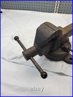 VTG American Scale 3 Combination Swivel Base Vise All Original USA 61C St Louis