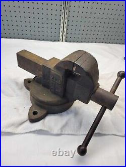 VTG American Scale 3 Combination Swivel Base Vise All Original USA 61C St Louis