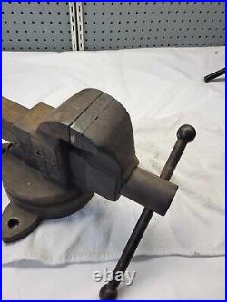 VTG American Scale 3 Combination Swivel Base Vise All Original USA 61C St Louis