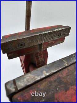 VTG COLUMBIAN D44-M5 4½ Bench Vise With Swivel Base Anvil/Pipe Jaws