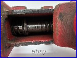 VTG COLUMBIAN D44-M5 4½ Bench Vise With Swivel Base Anvil/Pipe Jaws