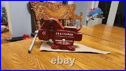 VTG Craftsman Bench Vise 3.5 Jaws Swivel Base 506-51801 Made In USA