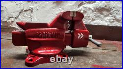 VTG Craftsman Bench Vise 3.5 Jaws Swivel Base 506-51801 Made In USA