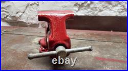 VTG Craftsman Bench Vise 3.5 Jaws Swivel Base 506-51801 Made In USA