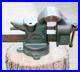 VTG Rock Island 505A Swivel Base Anvil Bench Vise 4 Jaws Green 27Lbs, Nice Tool