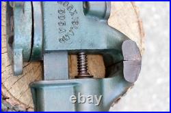 VTG Rock Island 505A Swivel Base Anvil Bench Vise 4 Jaws Green 27Lbs, Nice Tool