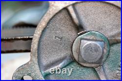 VTG Rock Island 505A Swivel Base Anvil Bench Vise 4 Jaws Green 27Lbs, Nice Tool