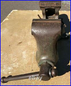 Very Old Wilton Bullet Combo Bench/pipe Vise, Swivel Base, Anvil-40lbs- Ready To